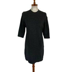 Fabletics‎ Sweater Dress Small Gray Long Sleeve Athleisure Cozy